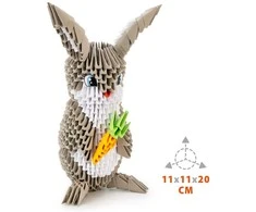 Dėlionė Alexander Aleksandro kūrybinis rinkinys „Origami 3D Rabbit