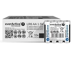 Alkaline batteries everActive Pro Alkaline LR6 AA - 4 pieces