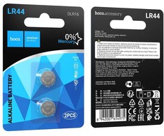 Alkaline battery LR44 Hoco DLR16 2 pcs