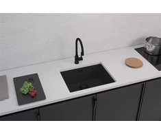 Alveus PLAUTUVĖ OMNI 30 G90 SU SIFONU JUODA