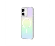 AmazingThing Minimal Mag dėklas skirtas Apple iPhone 17 suderinamas su MagSafe rainbow – įvairiaspalvis