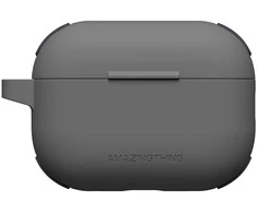 AmazingThing Omni Case for AirPods Pro 2 Silikoninis dėklas - Juodas