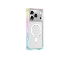 AmazingThing Omni dėklas skirtas Apple iPhone 17 Pro Max suderinamas su MagSafe – skaidrus-rainbow