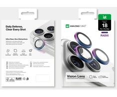 AmazingThing Radix Vision Lens Camera Lens Protector for iPhone 18 Pro / 18 Pro Max - Iridescent