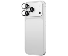 AmazingThing Radix Vision Lens Camera Lens Protector for iPhone 18 Pro / 18 Pro Max - Sidabrinis