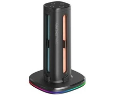 „AmazingThing Thunder Pro PlayDock“ įkroviklis „Nintendo Switch 2“ valdikliams – Juodas