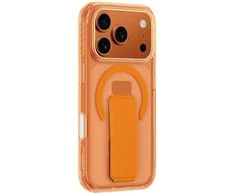 Dėklas „AmazingThing Titan Pro“ laikiklis, skirtas „iPhone 17 Pro Max“, suderinamas su „MagSafe“ - oranžinis