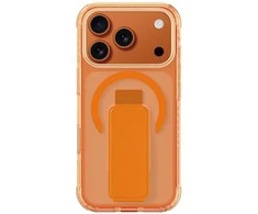 Dėklas „AmazingThing Titan Pro“ laikiklis, skirtas „iPhone 17 Pro Max“, suderinamas su „MagSafe“ - oranžinis
