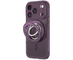 Dėklas Amazingthing Titan Pro Lens Ring Set MagSafe do iPhone 18 Pro violetinė