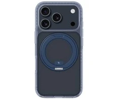 AmazingThing Titan Pro MagSpin dėklas skirtas Apple iPhone 17 Pro Max suderinamas su MagSafe – mėlynos spalvos