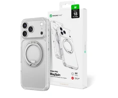 Objektyvas AmazingThing Titan Pro Spin Lens Case for iPhone 18 Pro Max with Rotating Ring and Lanyard Mount, MagSafe Compatible - Clear