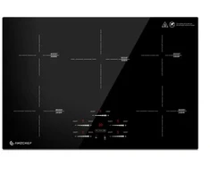 AMZCHEF CE-FS-I95S-GFFDD0 5-zone induction cooktop