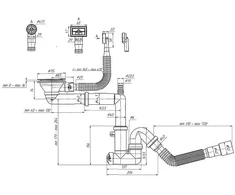 Ani_Plast SIPHON 3 1/2X40 WITH HOSE 40X40
