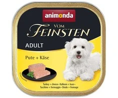 Animoda ANIMONDA Vom Feinsten Adult kalakutiena with cheese - wet dog food - 150g