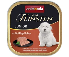 Animoda ANIMONDA Vom Feinsten Junior paukštiena liver - wet dog food - 150g