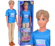 Jokomisiada Anlily Doll – stilingas berniukas Paulo su madinga apranga ZA5415
