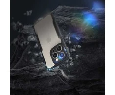 OEM dėklas, skirtas iPhone 12, apsaugantis nuo kritimo, juodas