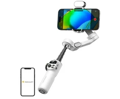 AOCHUAN X2 Gimbal with RGB Lighting (Baltas)