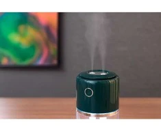 Drėkintuvas Oem Aromatherapy machine / humidifier / diffuser H10 žalias