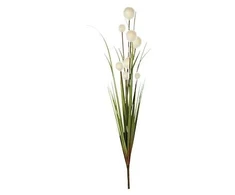 Artificial branch Atmosphera. baltas/žalias. 91 cm