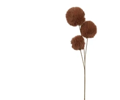 Nežinomas Dirbtinė šakelė Decoris Fur, ruda, 70 cm