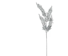 Nežinomas Dirbtinė šakelė Decoris Sidabrinis Glitter, sidabro, 80 cm