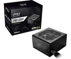 Asrock PRO-850G maitinimo blokas 850 W 24 kontaktų ATX ATX Juodas