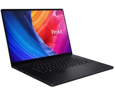 ASUS ProArt P16 H7606WW-SE009X Ryzen AI 9 HX 370 16.0" 4K OLED touchscreen 120Hz LBL AR 64GB LPDDR5X 2TB SSD GeForce RTX 5080 16GB WLAN+BT FHD webcam 90Wh battery Windows 11 Pro Aliuminio Nano Juodas