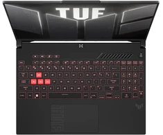 ASUS TUF Gaming A16 FA607NUG-WH73 AMD Ryzen™ 7 7445HS Nešiojamas kompiuteris 40.6 cm (16") Full HD+ 16 GB DDR5-SDRAM 512 GB SSD NVIDIA GeForce RTX 4050 Wi-Fi 6 (802.11ax) Windows 11 Home Pilkas