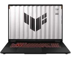 Nešiojamas kompiuteris ASUS TUF Gaming A18 FA808UM-S9058 AMD RyzenTM 7 260 kompiuteris, 45,7 cm (18"), 2.5K 16 GB DDR5-SDRAM 512 GB SSD, NVIDIA GeForce RTX 5060 Wi-Fi 6E (802.11ax), be OS, pilkas