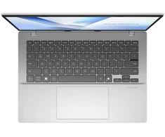 Nešiojamas kompiuteris ASUS Vivobook 14 X1407AA-LY011W Ultra 5 325 14,0" WUXGA IPS lygio ekranas 60 Hz 300 nitų AG 16 GB DDR5 512 GB SSD Intel Graphics 1080p interneto kamera 42 Wh Win11 Vėsus Sidabrinis
