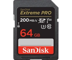 Atminties kortelė CARD MEMORY SDXC PRO SANDISK 64 GB