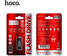 Pendrive 64GB USB 3.0 (USB A) Hoco UD5 pilka