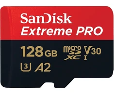 Atminties kortelė SANDISK EXTREME PRO 128GB Micro SDXC + SD