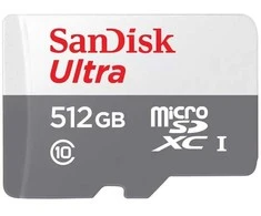 Atminties kortelė SanDisk Ultra Micro SDXC 512GB Android 100MB/s UHS-I