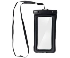 Oem Vandeniui atsparus dėklas telefonui with plastikas closing AIRBAG juodos spalvos