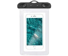 Oem Vandeniui atsparus dėklas telefonui with plastikas closing baltas