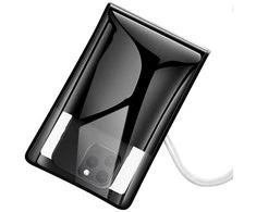 Dėklas Atsparus vandeniui case for mobile phone Hoco BAG32 juodas
