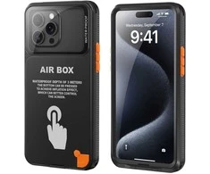 Dėklas Oem Case for Airbox 6.7 Shellbox waterproof juodas