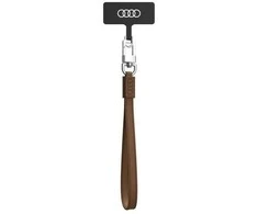 Audi universali virvelė telefonui 28cm 10mm Leather rudos spalvos AU-HSLSL-GT/D1-BN