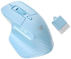 Aula SC150 Super Mini 2in1 2.4G Vadu bezvadu / Bluetooth + USB Vadu pele ar akumulatoru Zila