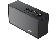 Ausinės Acefast K9 Go Bluetooth Speaker su Stereo ir ENC - Juodas