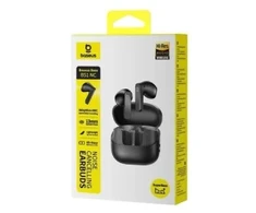 Baseus ausinės Bluetooth BH1 TWS, BT6.0 ausinės į ausį su AI aiškiais skambučiais, juodos (A0010102)