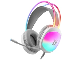 Ausinės DEFENDER ECLIPSE RGB Baltas