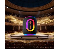 Ausinės Dudao Y22 Belaidės Speaker with RGB Backlight Bluetooth 5.3 - Juodas