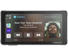 INTERPHONE SYNC55 SMART DISPLAY (CAR PLAY/ANDROID AUTO) Juodas