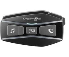 Interphone U-COM 16 Motorbike intercom 1600 m Juodas