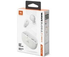 JBL Wave Buds 2 TWS belaidės ausinės, Baltos