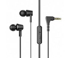 Ausinės Jellico CT-34 Universālas In-Ear Austiņas ar 3.5mm un Mikrofona / Pults 1.2m Kabeli Melnas