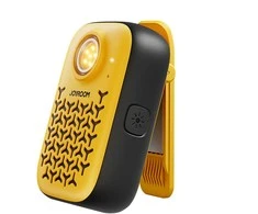 Joyroom Maya JR-MS03 nešiojamas „Bluetooth“ garso kalbas su įmontuotu žibintuvėliu, atsparus - geltona